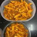 El cooksnap de Ana Pernas cuando hizo Pasta a la pueblerina.