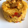 El cooksnap de @tesa.cuina cuando hizo Arroz seco con bacalao y 10 verduras.