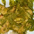 El cooksnap de Ana Karen Aranda cuando hizo Pollo en salsa de chile poblano 🍗.