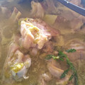 El cooksnap de Araceli Soto cuando hizo Manitas de cerdo en salsa verde.