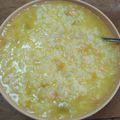 Cooksnap của ÁnH TuyếT khi họ làm theo món Cháo tôm bí đỏ