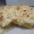 El cooksnap de Cachy Suarez cuando hizo Postre de manzana y peras con crumble crocante.
