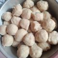 Cooksnap dari Septy Neysa untuk resep Bakso Ayam kenyal lembut dan kreess