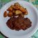 El cooksnap de Sebastian Lugones cuando hizo Hamburguesas de carne caseras- papas rústicas y verdus al vapor.