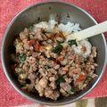 Peggy Liau 的 簡易美味豬絞肉 cooksnap