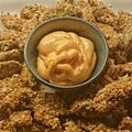 Roger Searle's cooksnap of when they made Vickys Baked & Breaded Avocado Fries, GF DF EF SF NF.