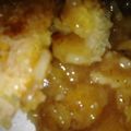 Wenona Silas Honore's cooksnap of when they made PEACH COBBLER.