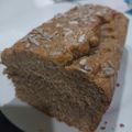 El cooksnap de Gustavo Rodriguez cuando hizo Budín integral de banana.