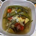 Cooksnap hidayati chemat semasa beliau membuat Bendi Masak Singgang.