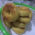 Cooksnap dari Heejab Bywiwikasriyani untuk resep Donat ubi white ring