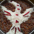 Apeksha sam का कुकस्नैप जब उन्होंने राजमा चावल (Rajma chawal recipe in Hindi) बनाया था।