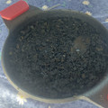 El cooksnap de Chata cuando hizo Chocos con arroz negro.