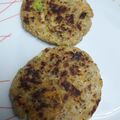El cooksnap de Itxi Chaves Gutierrez cuando hizo Hamburguesa de soja y calabacín con chìa.