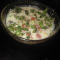 Hadani Shriya's cooksnap of when they made સ્પ્રાઉટ રાયતુ.