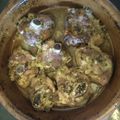 El cooksnap de Manuel Martinez Iglesias cuando hizo Chuletas de pavo adobadas al ajillo con vino blanco al horno.