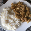 El cooksnap de Irene-Guirao cuando hizo Pollo al curry.