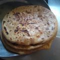 prsanna reddy का कुकस्नैप जब उन्होंने आलू और प्याज़ का पराठा (aloo aur pyaz ka paratha recipe in Hindi) बनाया था।