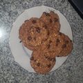 El cooksnap de Andrea cuando hizo Galletas proteicas de avena.