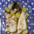El cooksnap de saioa.vazquez cuando hizo Merluza abierta al horno con refrito de ajos.