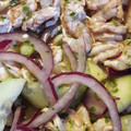 El cooksnap de Yenifer Angulo cuando hizo Aguachile de camarón.