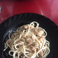 El cooksnap de JennyJarSa cuando hizo Espaguetis con atún y champiñones.
