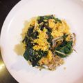 Cooksnap dari icaa untuk resep Olahan kelapa ~ Urab sayuran isi bayam kacang panjang toge