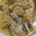 Cooksnap Zuraidah Abu Bakar semasa beliau membuat Masak lemak cili padi ikan belimbing buluh.