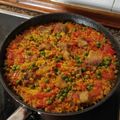 El cooksnap de Jose Ramon Royo cuando hizo Arroz con costillas.