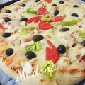صورة من طبخات بنت الشام منى Madona ، شاركها بعد تجربة وصفة البيتزا
