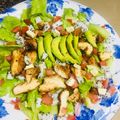 Cooksnap của Phuong Nguyen 92 khi họ làm theo món Salad rau quả trộn dầu dấm và ức gà áp chảo