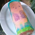 Cooksnap dari Mutabikh Uwmi (مطبخ اومي) untuk resep Bolu Kukus Gulung Karakter