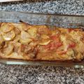 El cooksnap de Pau Cappagli cuando hizo Budín salado de zapallito, zanahoria, cebolla y queso.