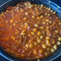 El cooksnap de Laura Izquierdo cuando hizo Garbanzos con chorizo y tomate.