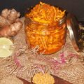 Bina Mithani's cooksnap of when they made લીલી હળદર નુ અથાણુ (Lili Haldar Athanu Recipe In Gujarati).