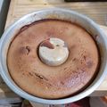 El cooksnap de Adriana Loyarte cuando hizo Budín Rico, fácil y económico.
