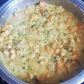 El cooksnap de Yolanda Carmona Gil cuando hizo Calabaza salteada con garbanzos y aliño de yogur*.