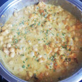 El cooksnap de Yolanda Carmona Gil cuando hizo Calabaza salteada con garbanzos y aliño de yogur*.
