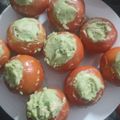 El cooksnap de Clementina Muniz cuando hizo Tomates Rellenos de Pollo y Palta.