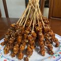 Cooksnap dari Ekha Ganwarin untuk resep Sate Ayam Crispy Lada Hitam