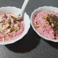 El cooksnap de UnaBrujita cuando hizo Helado casero de fresa.