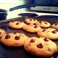 Andrew's cooksnap of when they made Tollhouse Chocolate Chip Cookies (1939).