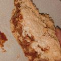El cooksnap de Camila Acosta cuando hizo Tarta de coco y dulce de leche.
