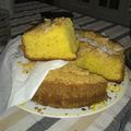 El cooksnap de lore cuando hizo Torta de mandarina🧉para el mate!!Glasé de mandarina.