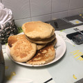 El cooksnap de Neu cuando hizo Tortitas Americanas con frutos rojos y miel ❤️❤️❤️.
