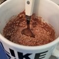 El cooksnap de Andrea cuando hizo Avena nocturna de chocolate (overnight oats).