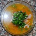 El cooksnap de Marilu Morales cuando hizo Encebollado de Atún en lata.