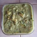 El cooksnap de Alex cuando hizo Salsa verde taquera con aguacate.