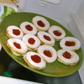 El cooksnap de Delia cuando hizo Galletas rellenas de mermelada y dulce de leche.