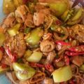Cooksnap dari lulu rofiatu untuk resep Tumis cumi asin tomat hijau