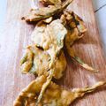 Anousha Qureshi's cooksnap of when they made Palak crispy pakoray.